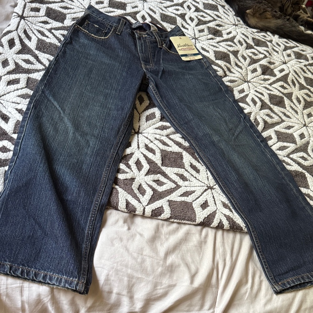 Signature by Levi Strauss Dark Blue Kids Jeans